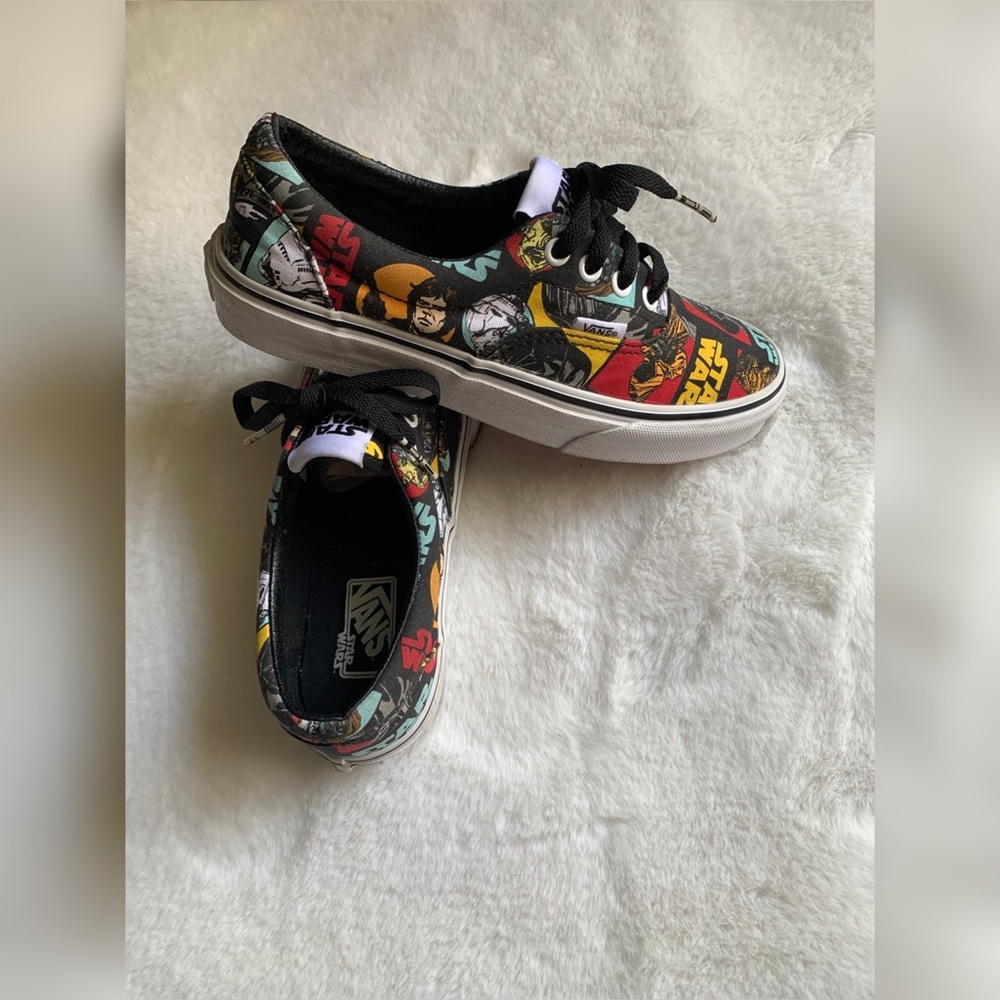 Rare Star Wars Vans Classic Comic Strip Shoes